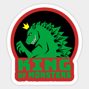 KING of MONSTERS (clean version) Sticker